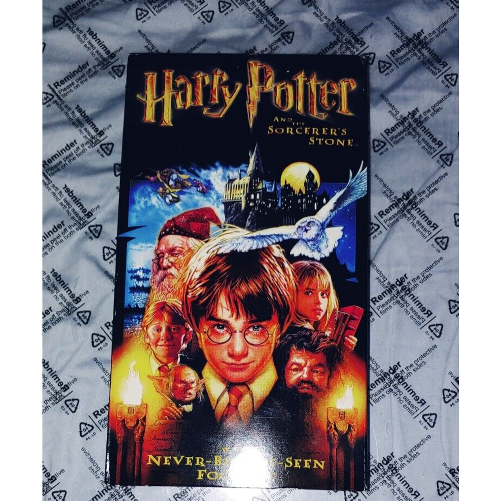 Harry Potter and the Sorcerer's Stone - 2002 VHS with Never before Seen Footage